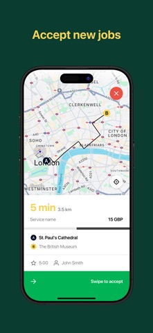 Crownlane - App for Chauffeurs screenshot