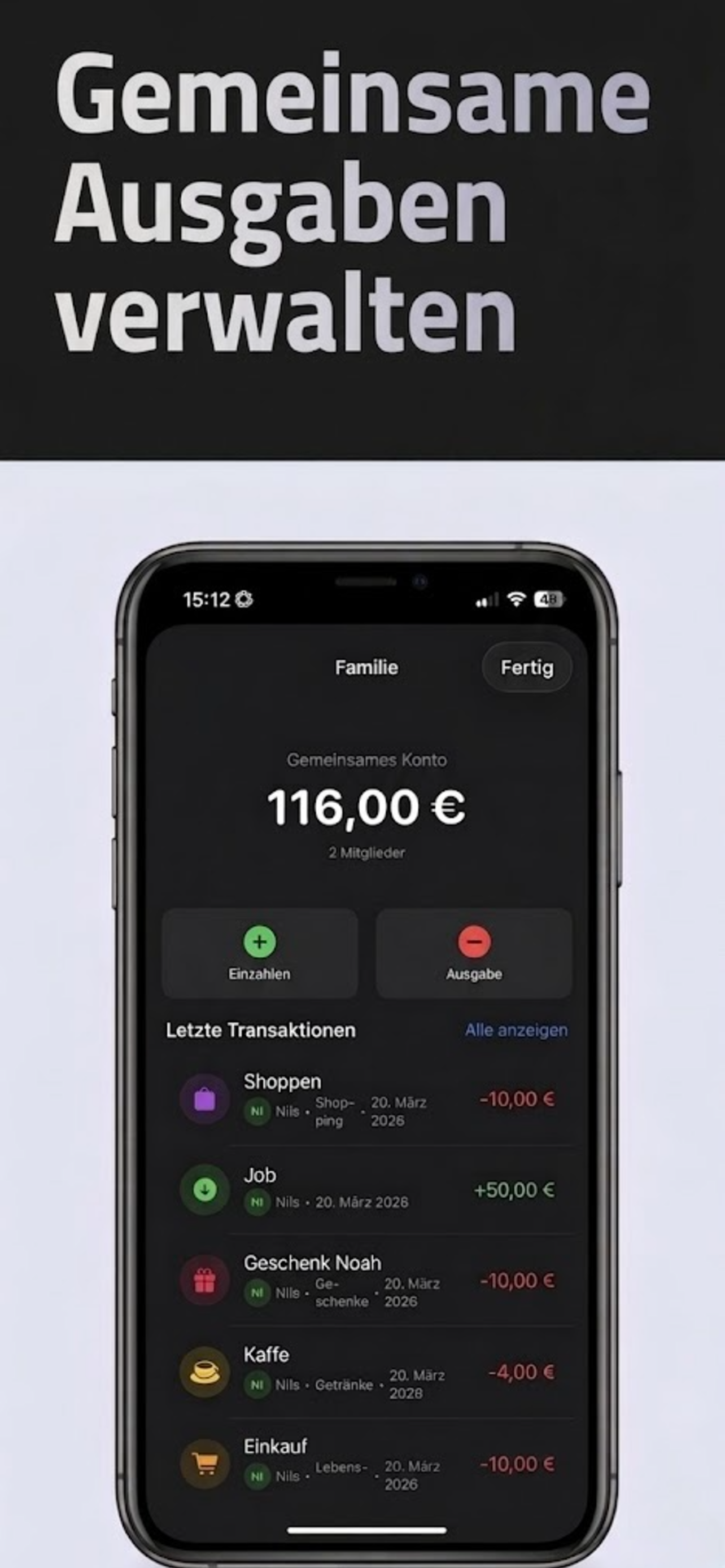 Money Tracker – Budget & Spend screenshot 3