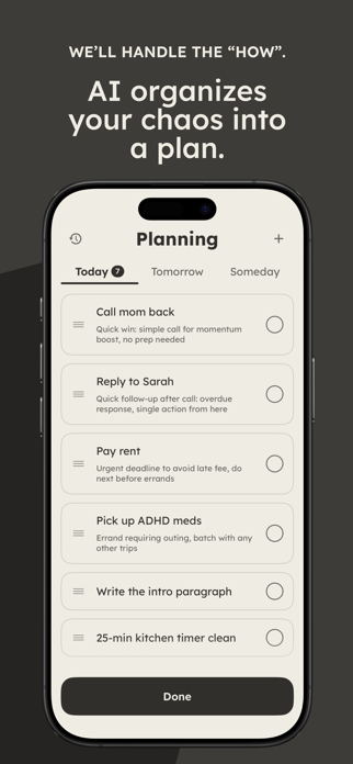 Focus One - ADHD AI Planner Screenshot 3 of 8