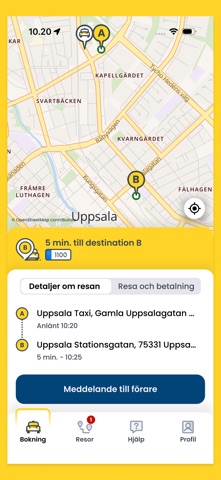 Uppsala Taxi 100 000 screenshot
