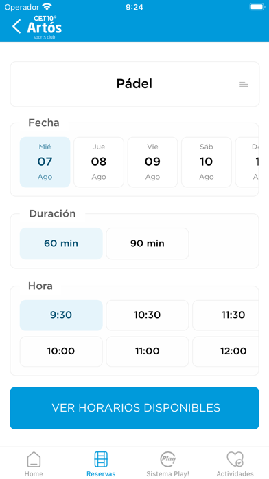 Artos Sports Club Screenshot