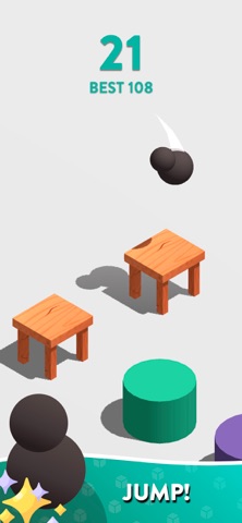 Jump Dash - Tap, Jump, Go! iPhone screenshot