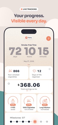 Quit Smoking, Smoke Free Flamy screenshot 2