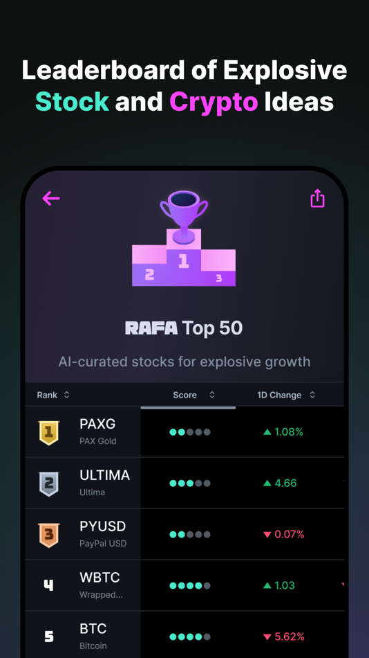 #5. RAFA - AI Investment Agents (iOS) 由: Portal, Inc.