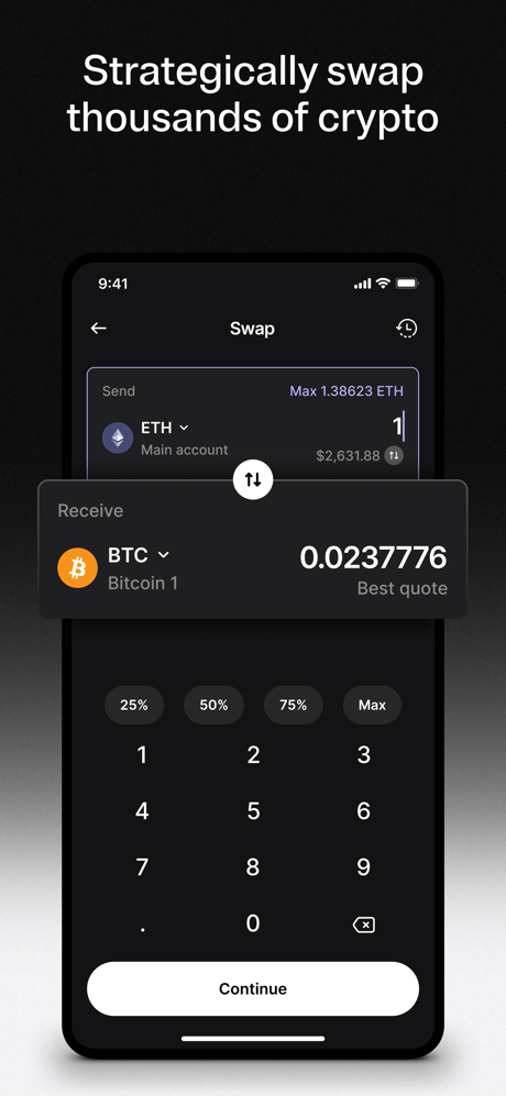 Ledger Wallet™ crypto app screenshot 4