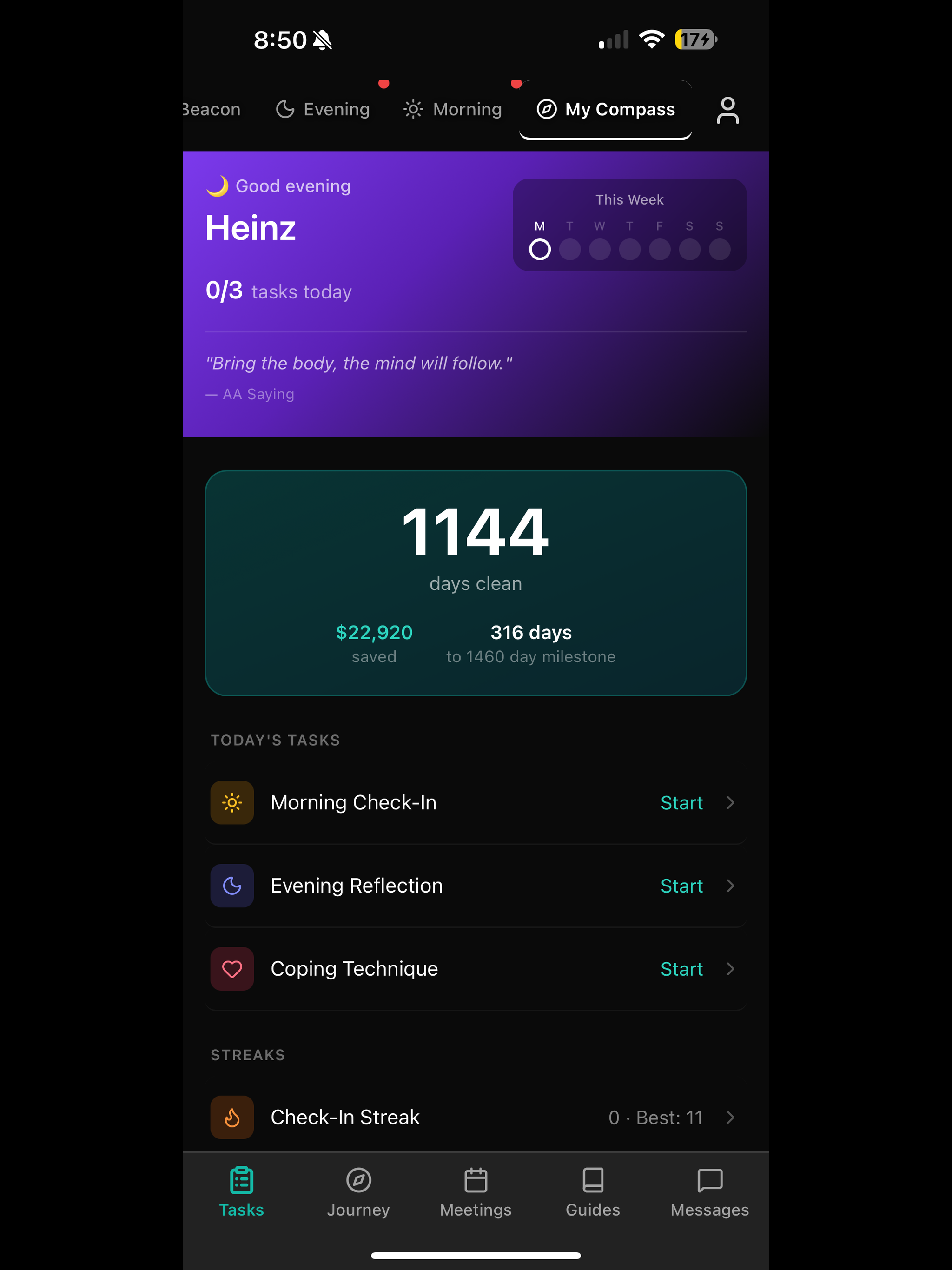Recovery Compass screenshot 20