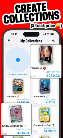Captura de pantalla de MyDex TCG Cards en iPhone 4