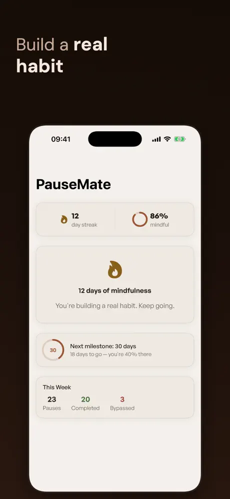 PauseMate 暂停伴侣应用截图