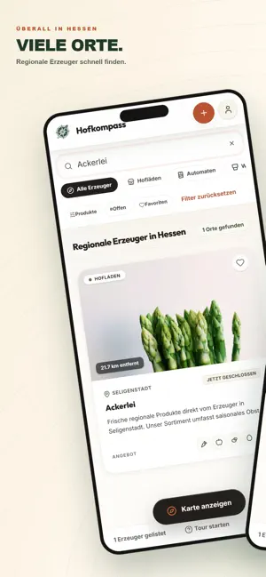 Hofkompass screenshot 2