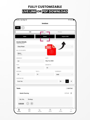 App screenshot