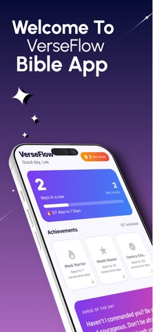 VerseFlow - Bible Reading Screenshot 1 of 5
