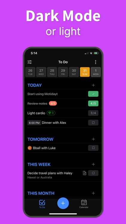 Motidayt: Tasks & Habits screenshot-7