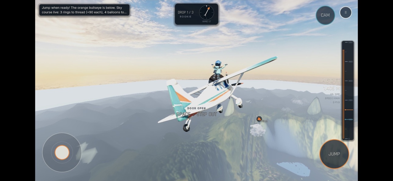 Screenshot 2 of DropZone Skydiving
