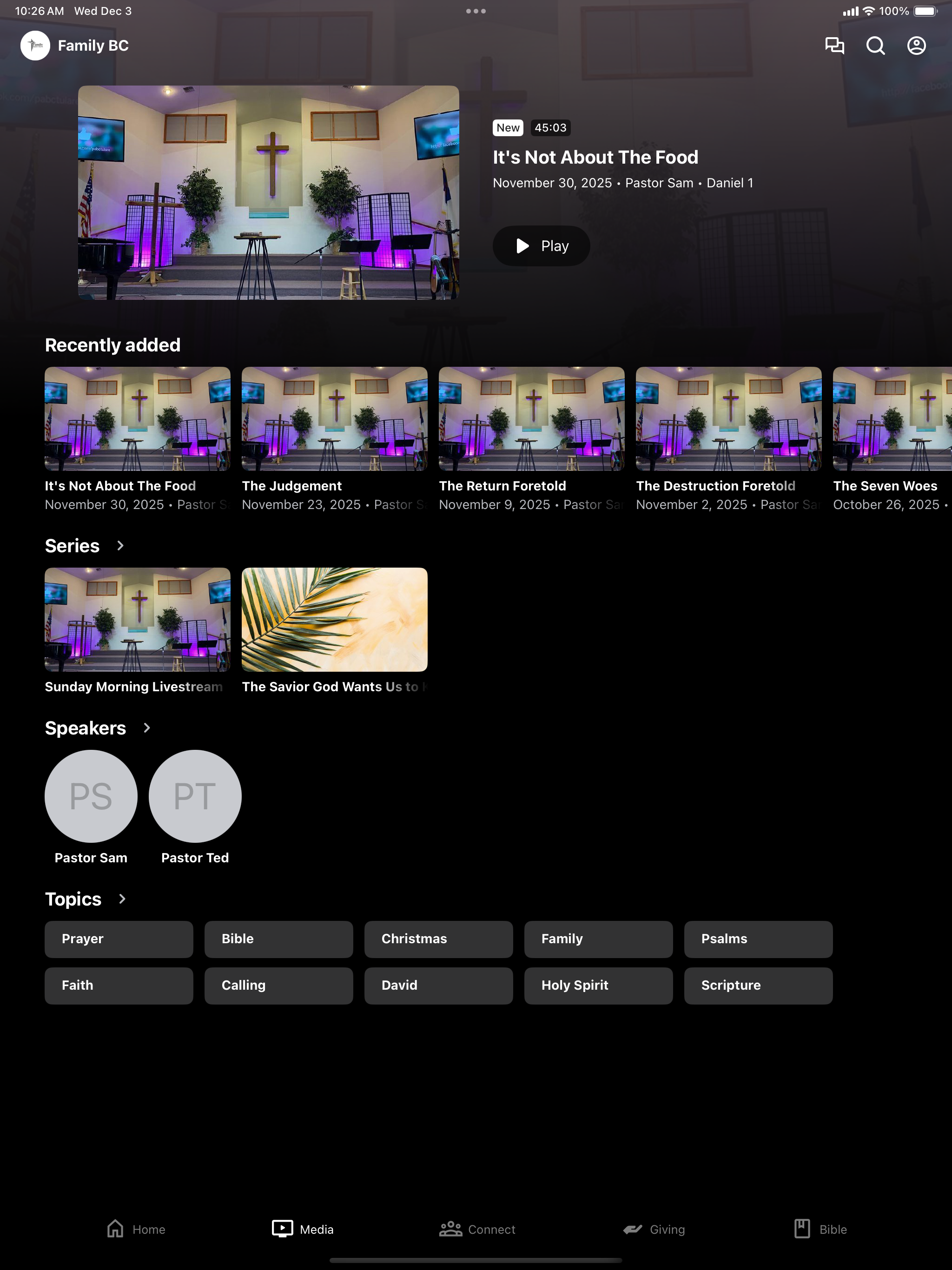 Family Baptist Church Tulare screenshot 4