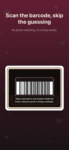 Brick Scanner: Scan & Value iPhone screenshot
