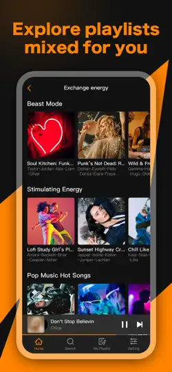 Captura de pantalla de Music X - Music Offline Player en iPhone 3