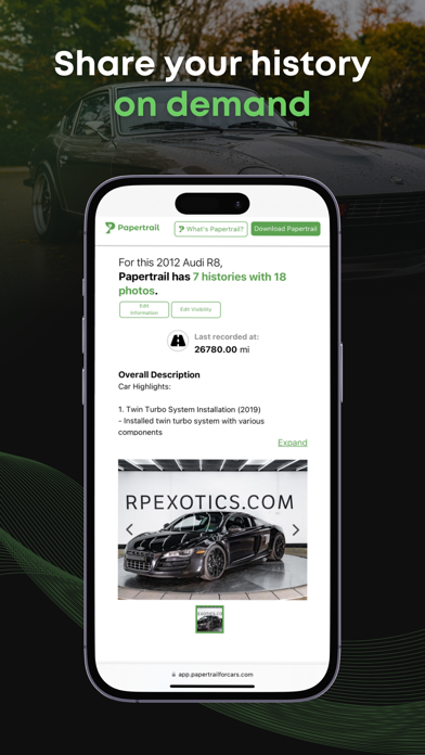 Papertrail Auto Screenshot