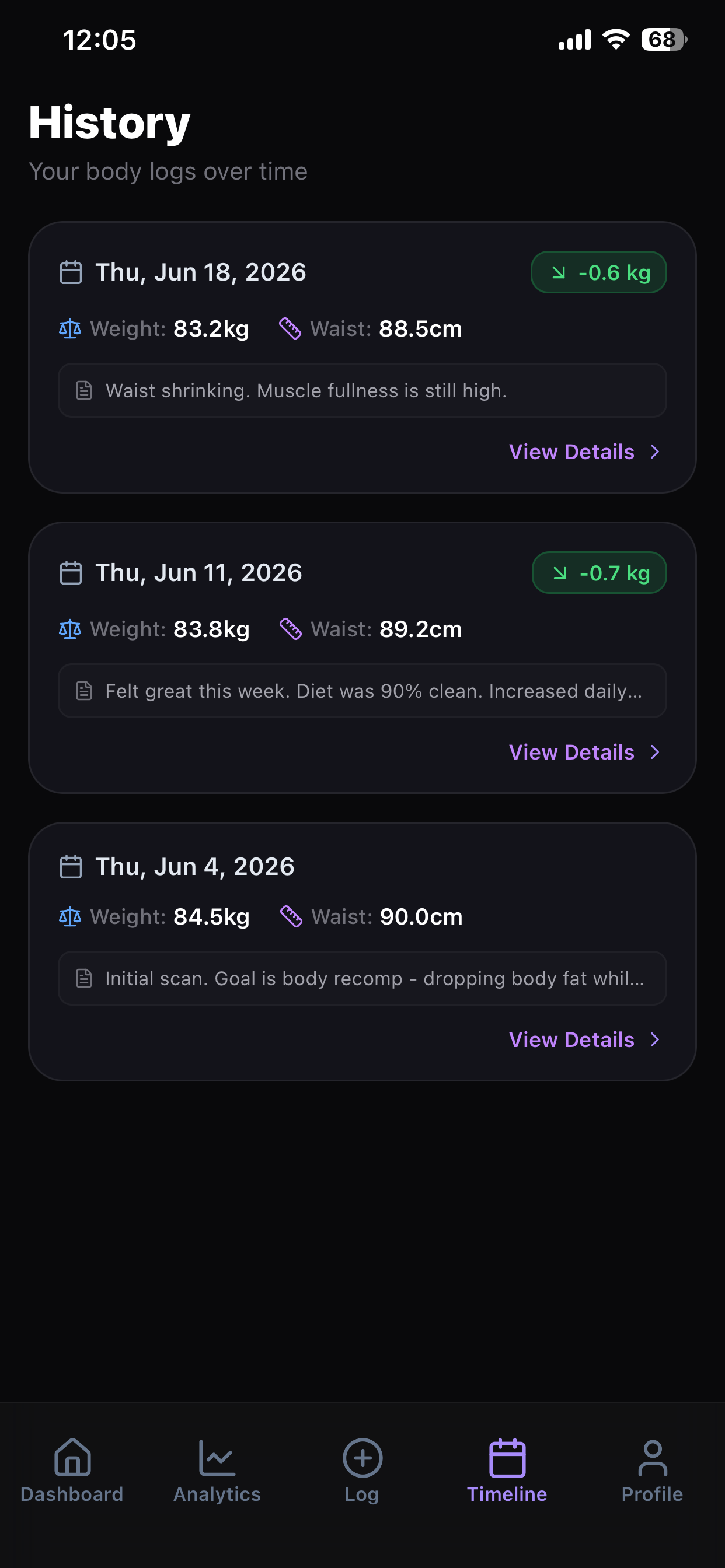 BodyForge AI: Body Tracker screenshot 3