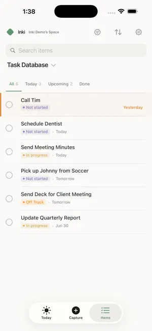 Inki: Quick Capture for Notion screenshot 3