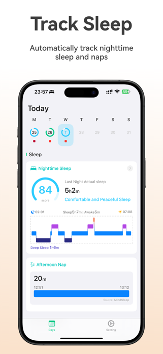 MindSleep - Top Sleep Tracker Screenshot 1 of 7