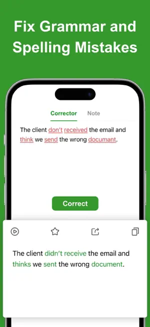 AI Grammar Check - Fix Writing screenshot 1