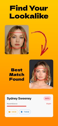 Celebrity Look Alike Twin iPhone screenshot