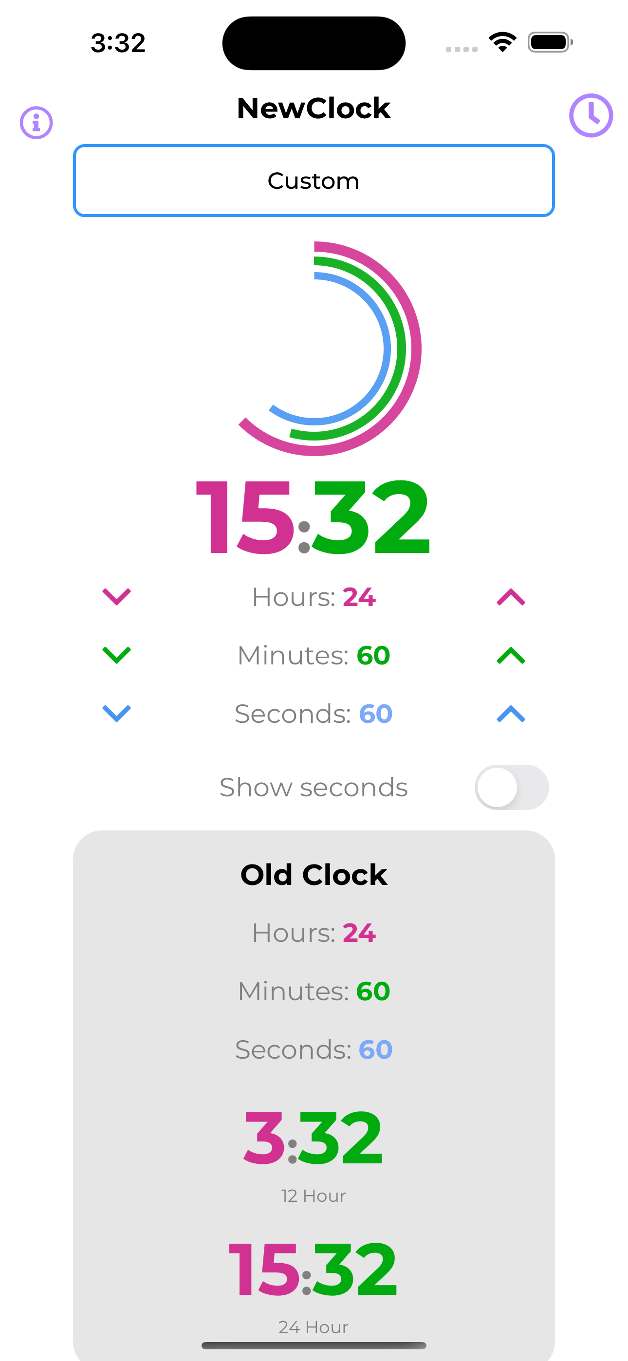 NewClock screenshot 4