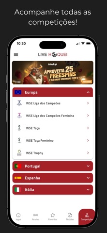 Live Hoquei screenshot