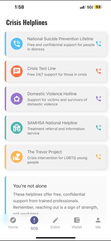 Antisocial App screenshot