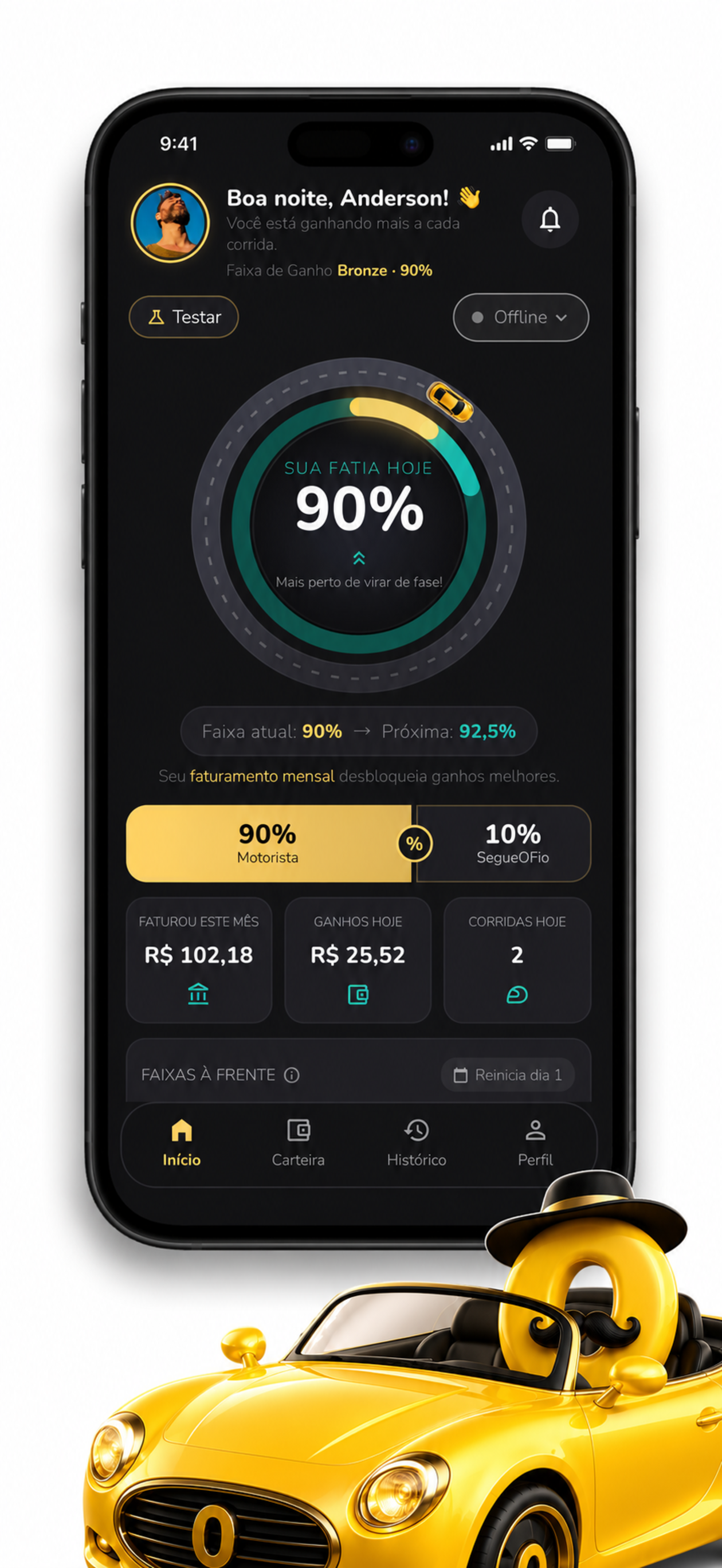SegueOFio: Corridas & Agenda screenshot 4