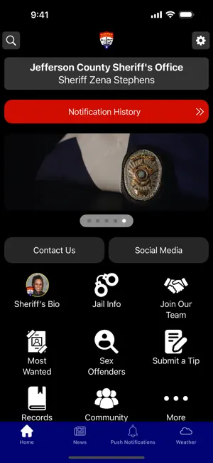 Jefferson County Sheriff TX screenshot 1