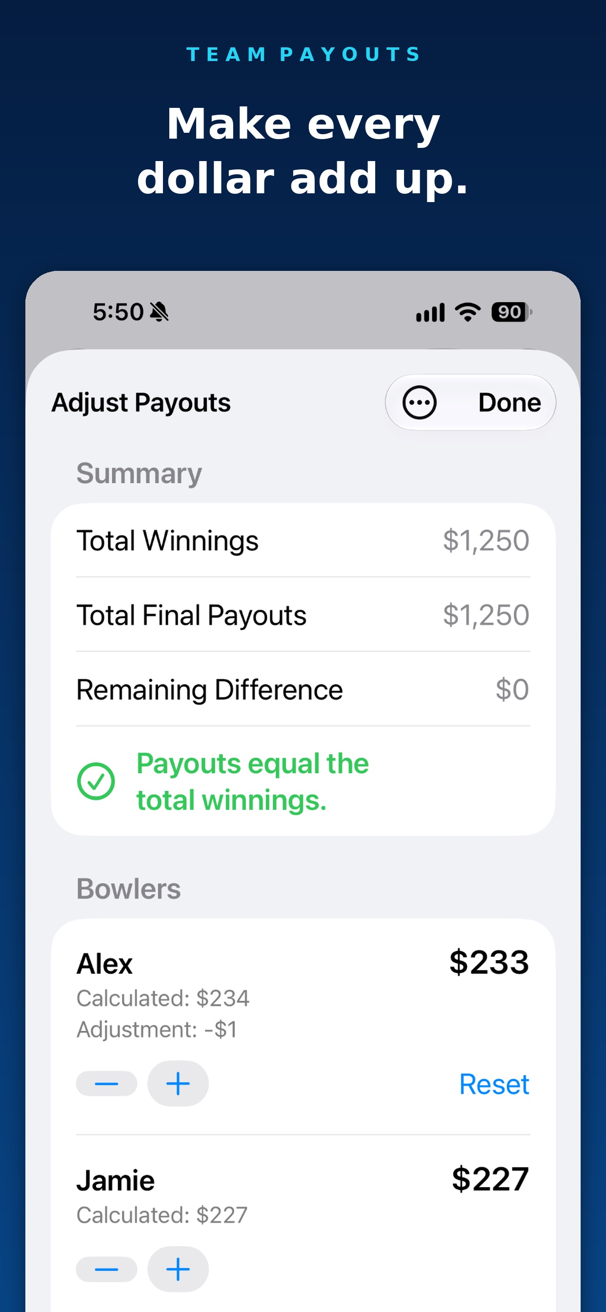 Screenshot 3 of Team Payouts