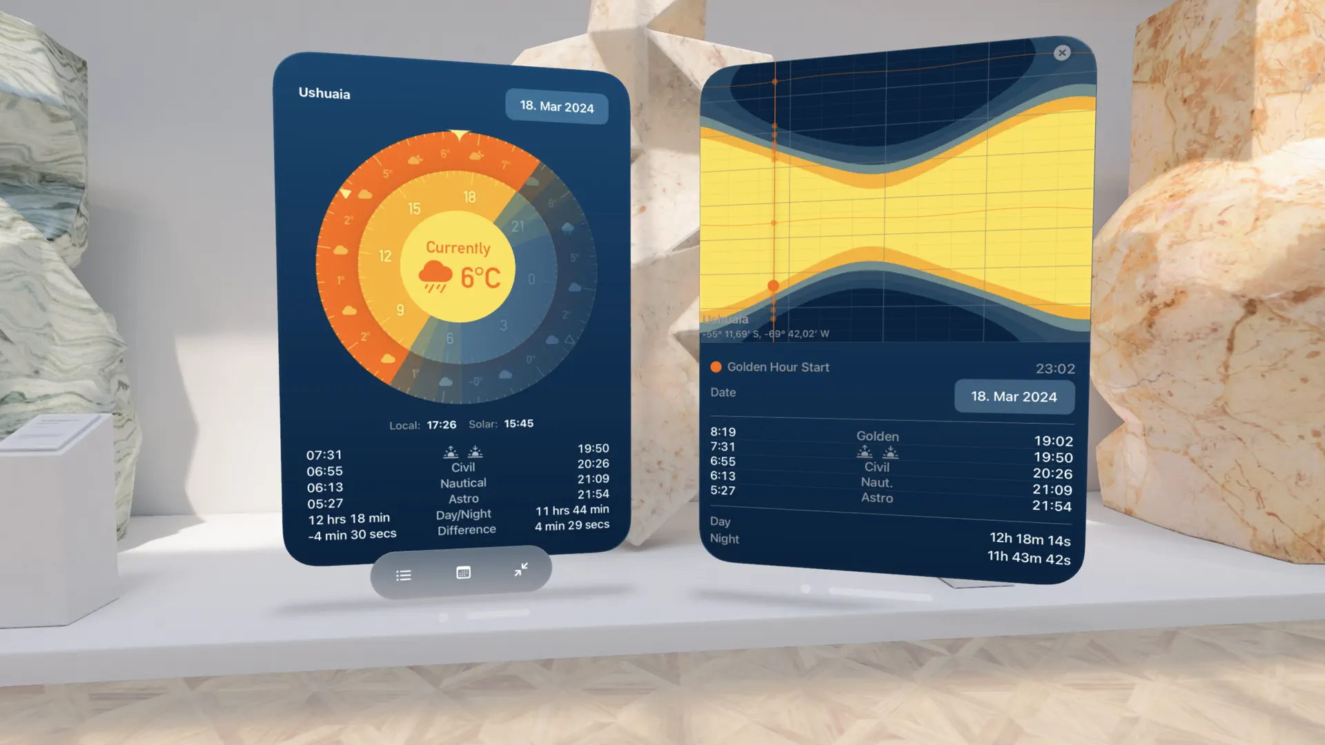 Sunrise Sunset Time SolarWatch screenshot 3