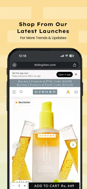 Hyphen Skincare iPhone screenshot 6