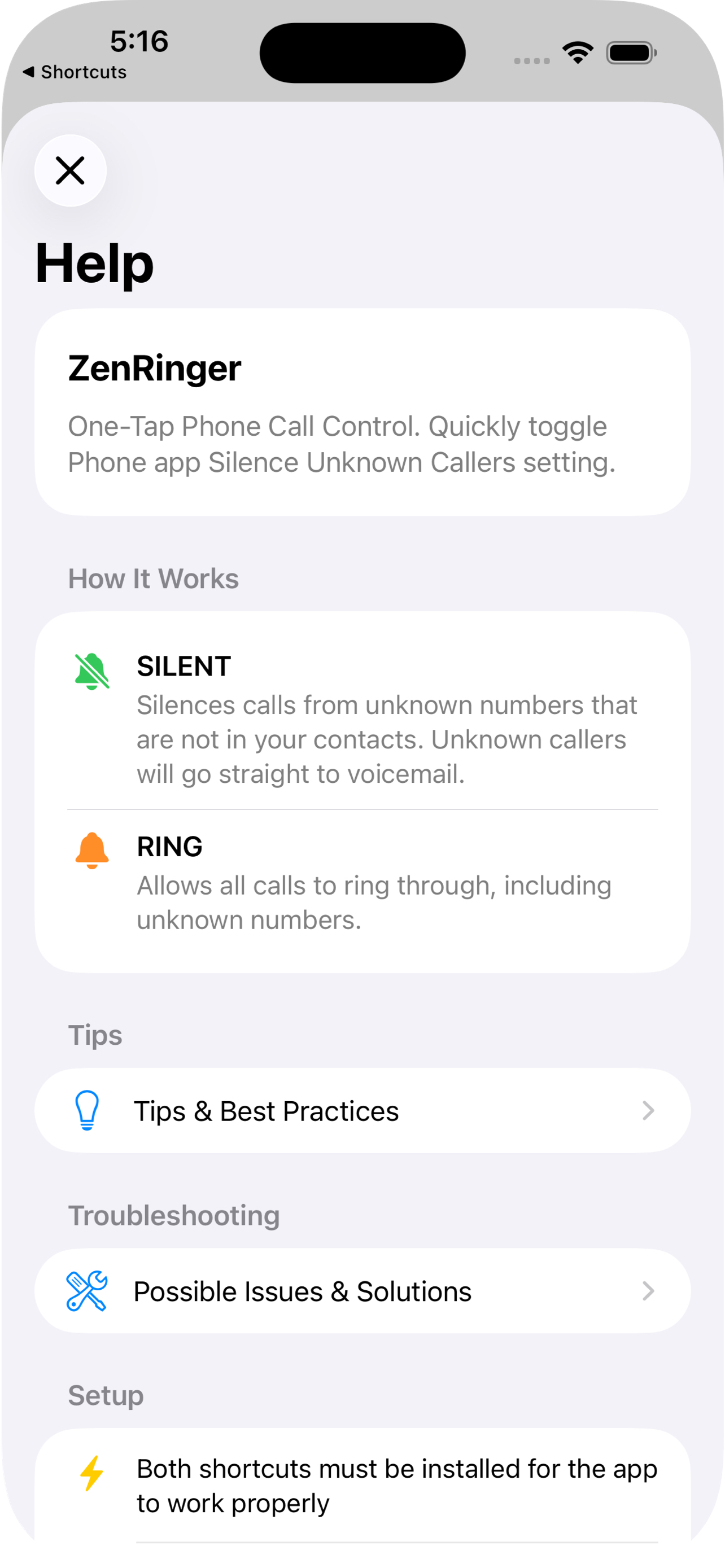 ZenRinger