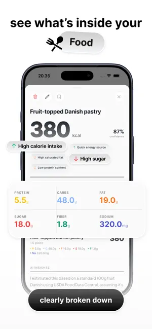 Morie – Your Calorie Diary screenshot 2