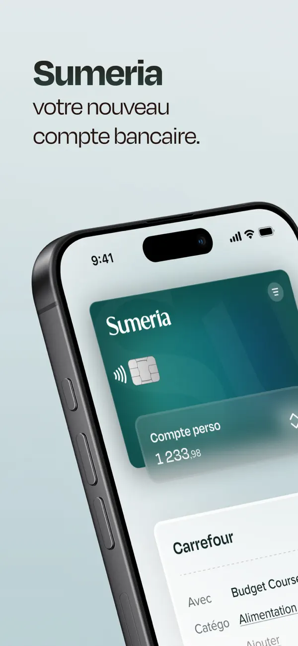 Screenshot #1 pour Sumeria — Compte bancaire IA
