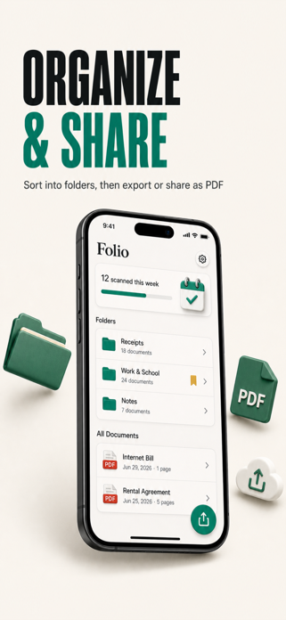 Folio: PDF Scanner & Editor Screenshot 5 of 5