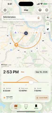 ShadeClock app screenshot 1