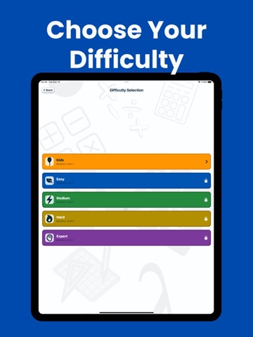 Math & Multiplication Games iPad screenshot