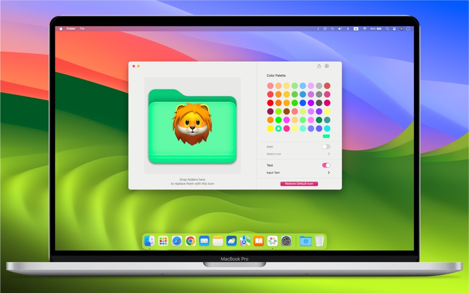 #2. Folder - Custom your folder (macOS) 作者: 玉 李