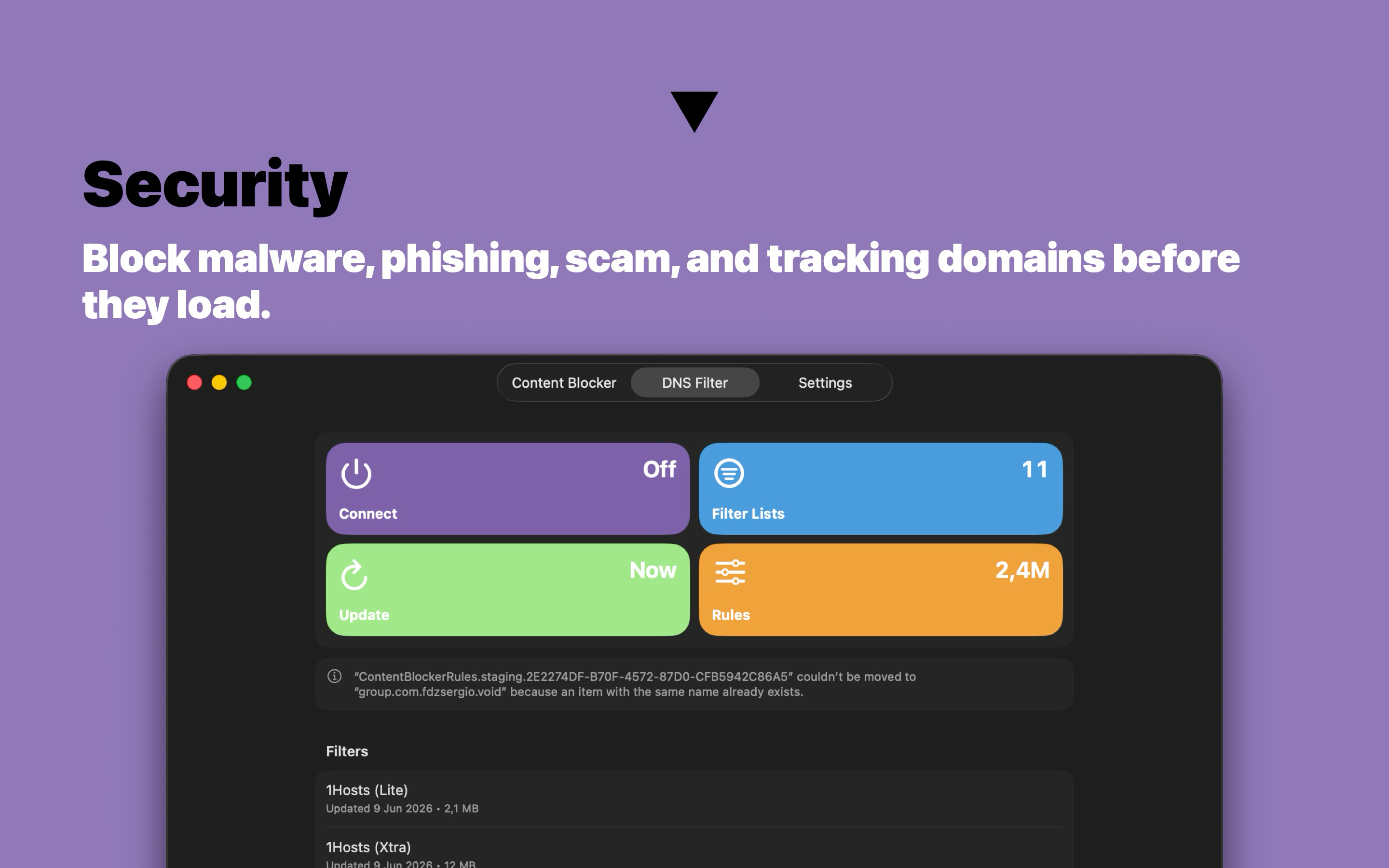 Void: Ad Blocker & Privacy screenshot 13
