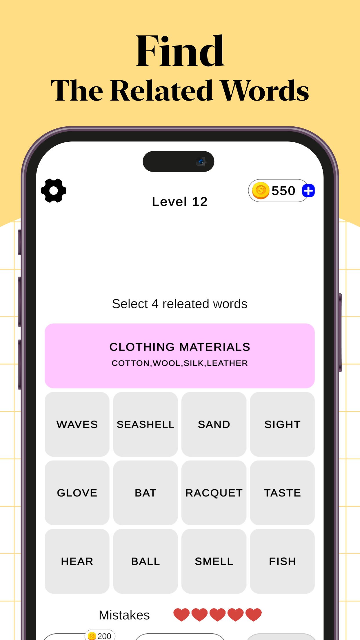 Connections Word Game screenshot 1
