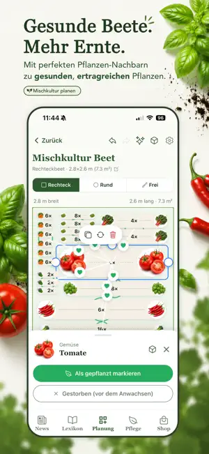 Rootivo Gemüse- & Gartenplaner screenshot 1