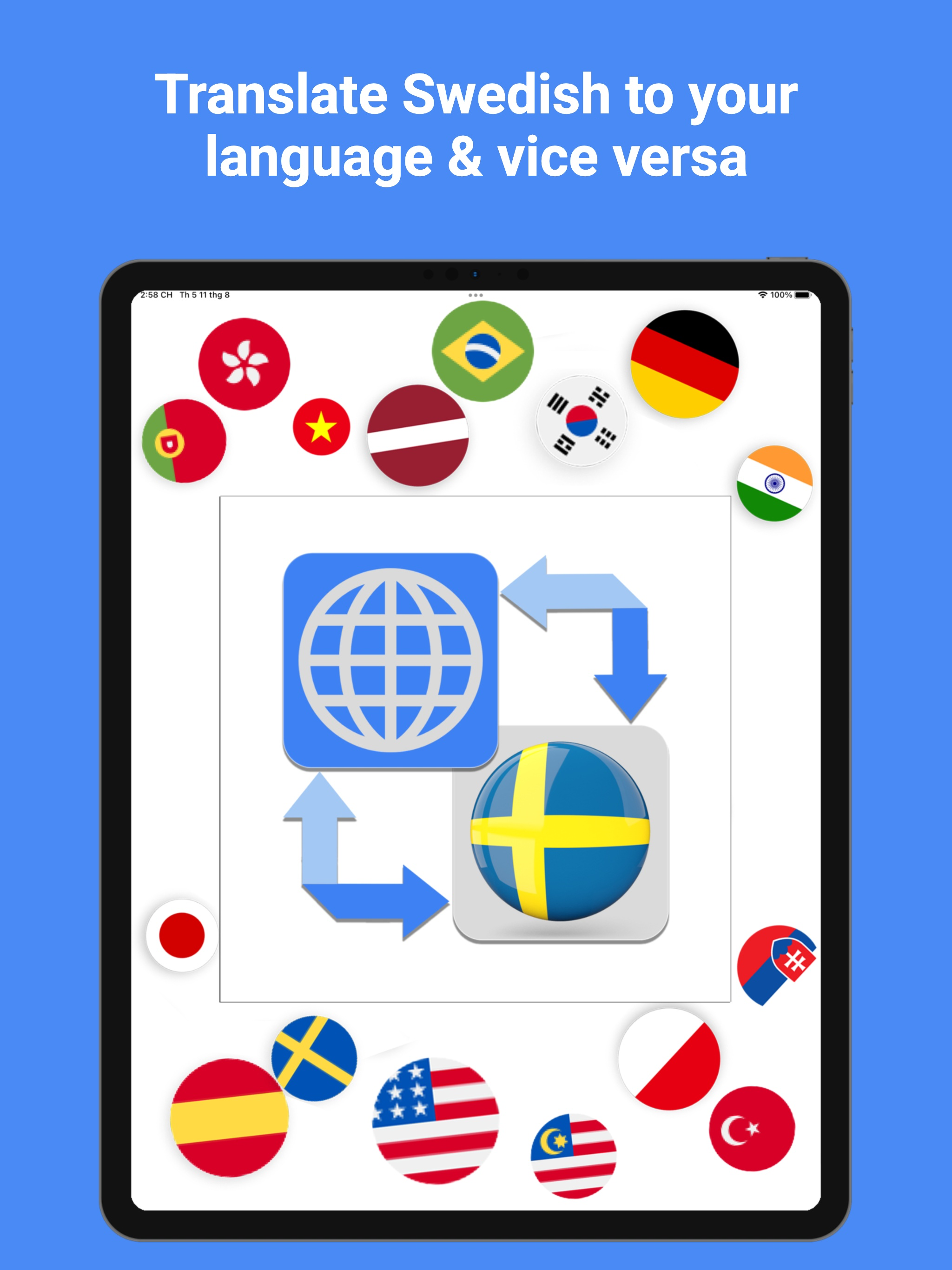Swedish Translator Pro +