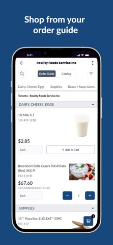 Reality Foods screenshot
