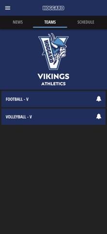 Hoggard Vikings Athletics screenshot