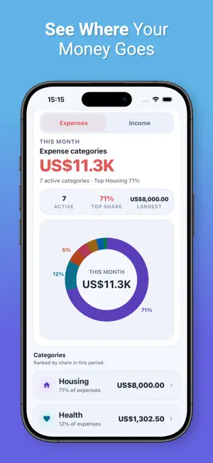Pennio: Weekly Budget Planner screenshot 3