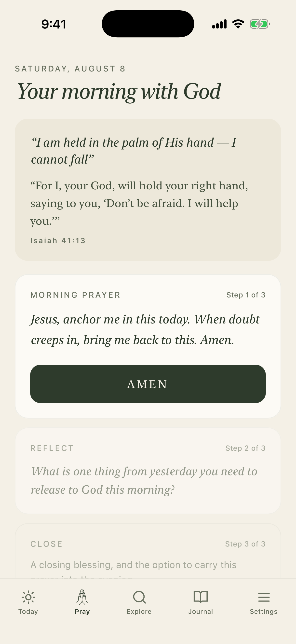 Mercies: Bible Devotional screenshot 2