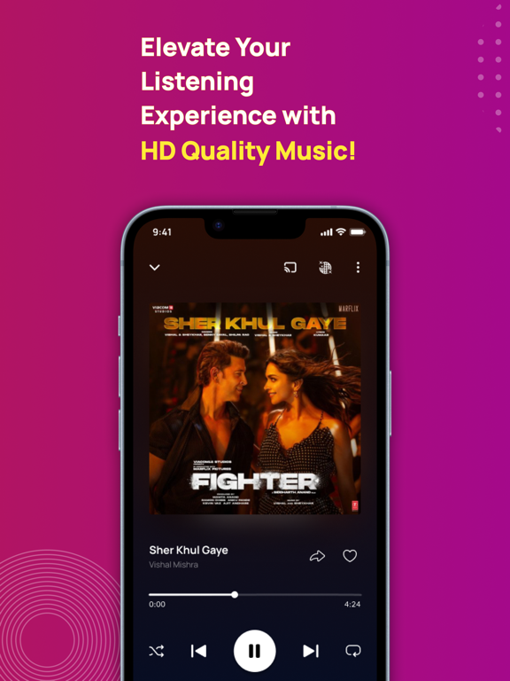 Gaana Music - Songs & Podcasts iPad screenshot 5